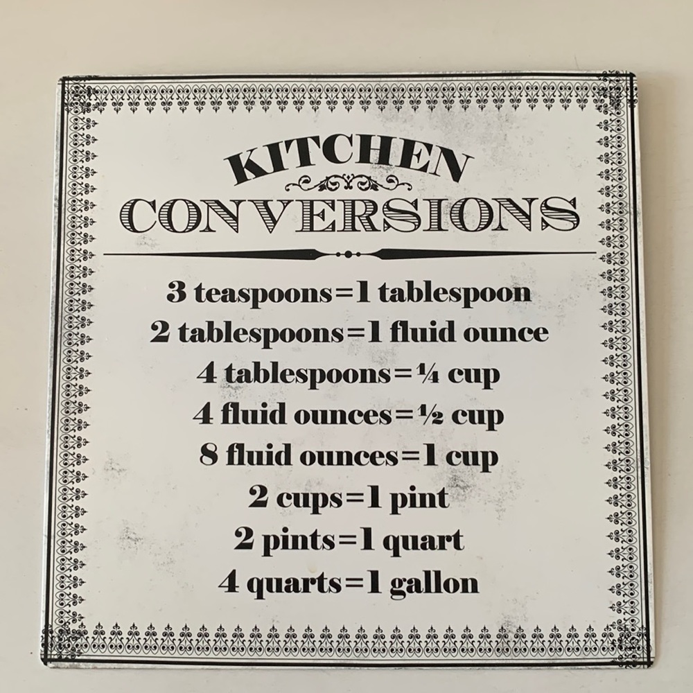 Kitchen Conversions home decor sign